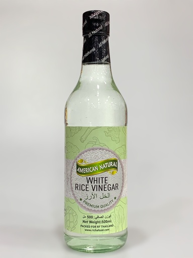 American Natural White Rice Vinegar 500ml