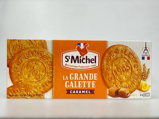 St Michel Le Grande Galette Caramel 3*3 150g