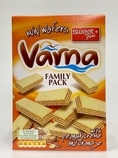 Sweet + Plus Family Pack With Peanut Creme And Orange 260g