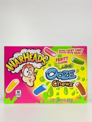 Warheads Ooze Chewz Fruity 99g