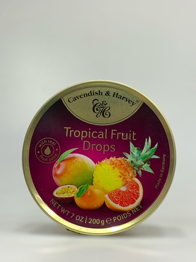 Cavendish And Harvey Tropical Fruit Drops 200g