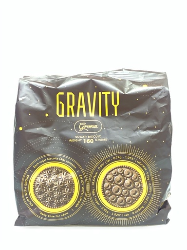 Grona Gravity Sugar Biscuit 160g