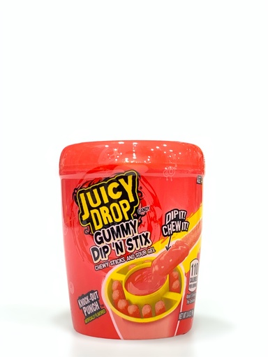 Juicy Drop Gummy Dip N Stix 96g