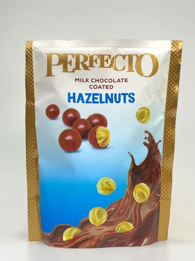 Perfecto Milk Chocolate Coated Hazelnuts 60g